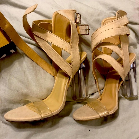 Beige Heels - Picture 1 of 1